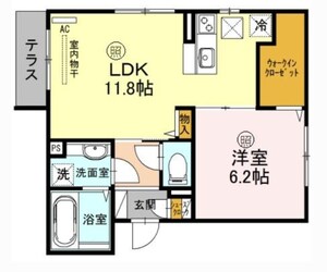 ロイヤルメゾン豊中の物件間取画像